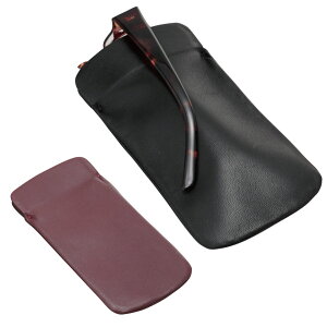 メガネケース おしゃれ ソフトシープ 片口 差し込み式 男性 女性 プレゼント ギフト 誕生日