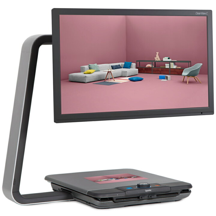 楽天市場】据置型 拡大読書器 クリアビューC One 22 Times おすすめ  