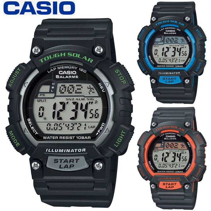 楽天市場】カシオ 腕時計 ソーラー スポーツウォッチ CASIO ランニング 