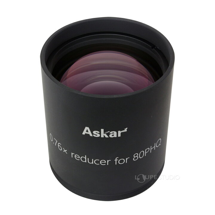 楽天市場】天体望遠鏡 Askar 80PHQ レデューサー 専用設計 0.76倍 