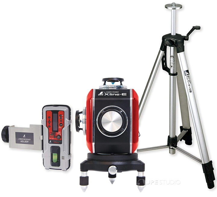 楽天市場】レーザー 墨出し器 レーザーロボ X line-E レッド 受光器 