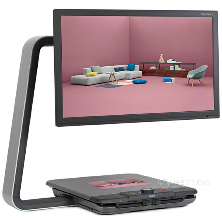 楽天市場】据置型 拡大読書器 クリアビューC One 22 Times おすすめ  