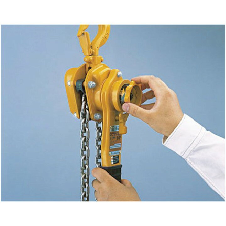 楽天市場】KITO レバーブロック L5形 定格荷重1t 揚程1.5m 高耐久・高 
