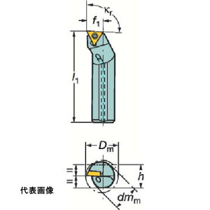 H^[jOz_[ SANDVIK R^[107 |W`bvp{[OoCg(210) [A10K-STFCL 09-R] ̔PʁF1 