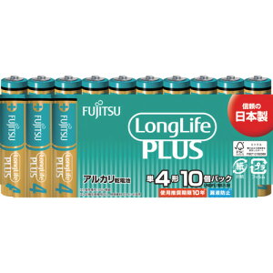 FDK �A���J�����d�r�P4 Long Life Plus 10�p�b�N [LR03LP(10S)] LR03LP10S �̔��P�ʁF1