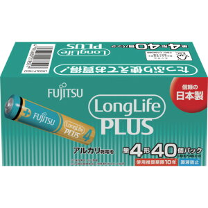 FDK AJdrP4 Long Life Plus 40pbN [LR03LP(40S)] LR03LP40S ̔PʁF1