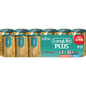 FDK AJdrP1 Long Life Plus 6pbN [LR20LP(6S)] LR20LP6S ̔PʁF1