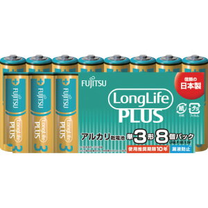 FDK �A���J�����d�r�P3 Long Life Plus 8�p�b�N [LR6LP(8S)] LR6LP8S �̔��P�ʁF1