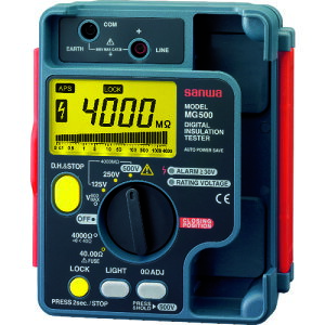 SANWA fW^≏Rv 500V/250V/125V [MG500] ̔PʁF1 