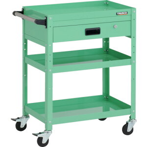 TRUSCO �g���X�R���R �c�[�����S�� ���r�b�g���S�� 600X400XH810 3�i 1�i���o�t �n���h���t �S���ԗ� �����O�O���[�� [RBW-863VH YG] RBW863VHYG �̔��P�ʁF1 ��������