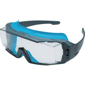 保護めがね メガネの上から UVEX 一眼型保護メガネ スーパーOTG ガードCB テンプルタイプ 保護眼鏡 オーバーグラス 一眼型保護メガネ [9142101] 9142101 販売単位：1