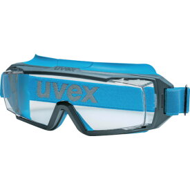 保護めがね メガネの上から UVEX 一眼型保護メガネ スーパーOTG ガードCB ヘッドバンドタイプ 保護眼鏡 オーバーグラス 一眼型保護メガネ [9142104] 9142104 販売単位：1