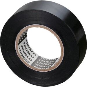 TRUSCO �g���X�R���R �E���^�C�v�r�j�[���e�[�v 19mmX10m 10������ �� [GJ-2110 BK] �̔��P�ʁF1