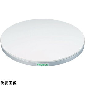 TRUSCO トラスコ中山 回転台 100Kg型 Φ400 ポリ化粧天板 [TC40-10W] 販売単位：1 送料無料