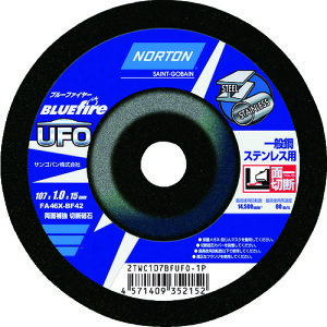 NORTON ItZbg^ؒfu u[t@C?UFO 107mm×1.0mm [2TWC107BFUFO1P] 2TWC107BFUFO1P 10Zbg