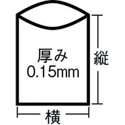 回収袋 Shimazu アスベスト回収袋 透明に印刷大(V) (1Pk(袋)=25枚入) [M-1] 販売単位：1 送料無料 | ルーペスタジオ