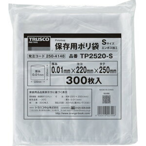 TRUSCO �g���X�R���R �ۑ��p�|����S 250×220 300���� [TP2520-S] TP2520S �̔��P�ʁF1