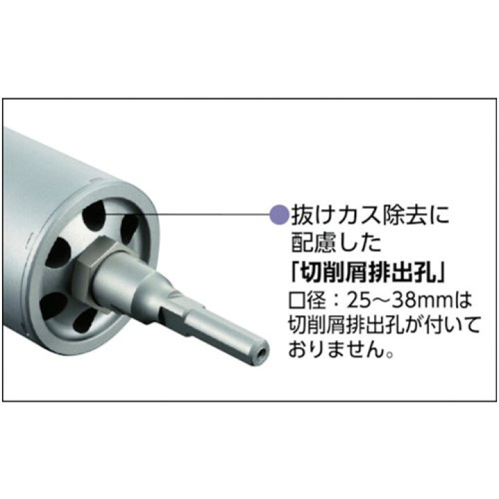 楽天市場】UNIKA “単機能コアドリルE&S” 乾式ダイヤ 65mm SDSシャンク 