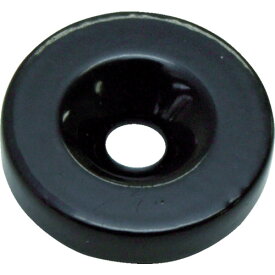マグナ ネオジムポリアミド磁石 1袋2個入(丸形・黒・穴あり) [P1-111545B] 販売単位：1