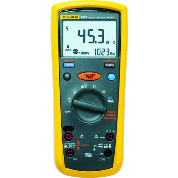 楽天市場】FLUKE デジタル・マルチメーター付絶縁抵抗計(2レンジ 