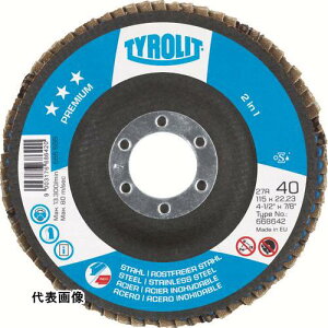 TYROLIT yؔpԁz tbvfBXN v~A^Cv 125mm #120 [645145] 10Zbg