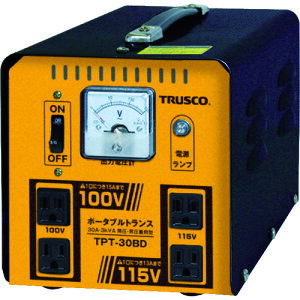 TRUSCO gXRR |[^ugX 30A 3kVA ~Ep^ [TPT-30BD] ̔PʁF1 