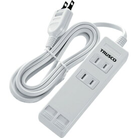 TRUSCO トラスコ中山 USB充電ポート付きタップ 2個口2ポート4.8A [TUT2S-2P] TUT2S2P 販売単位：1
