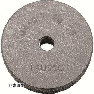 TRUSCO �g���X�R���R �˂��p�����O�Q�[�W �ʂ� 6g M6×1.0 [TRGO6G-M6X1.0] TRGO6GM6X1.0 �̔��P�ʁF1 ��������
