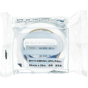 TERAOKA P-Jbge[v EASY 4140D  50mmX25m [4140D-TM50X25] ̔PʁF1