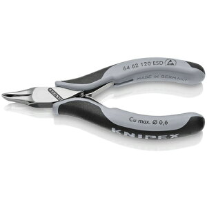 �j�b�p �d�H�p KNIPEX �G���N�g���j�N�X�G���h�J�b�e�B���O�j�b�p�[ �I�u���P(65°�X��) ESD�n���h��(�Ód�C�h�~) [6462-120ESD] �̔��P�ʁF1 ��������