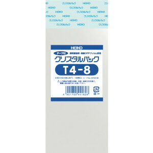 HEIKO OPP e[vt NX^pbN T4-8 100 [6740100 T4-8] ̔PʁF1