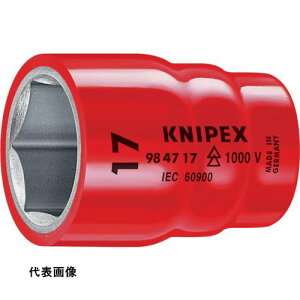 �≏�H�� �\�P�b�g KNIPEX �≏1000V�\�P�b�g 1/2 1 [9847-1] �̔��P�ʁF1 ��������