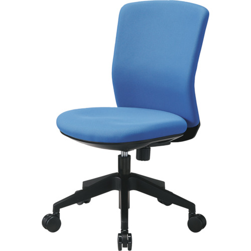本体 HG1000 回転椅子 アイリスチトセ オフィスチェア ブルー 送料無料 販売単位：1 [HG1000-M0-F-BL] デスク用チェア