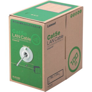 lanP[u P[u lan ڑ  z ELECOM EU RoHSLANP[u CAT5E 100m CgO[ p\R   [LD-CT2/LG100/RS] LDCT2LG100RS ̔PʁF1 