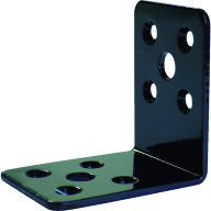 DAIDOHANT マルチ金物 L型 ブラック 2.3×40×55×55 [00069104] 販売単位：1