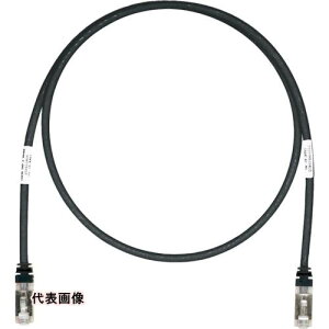 PANDUIT CAT6A/CAT6 �V�[���h�p�b�`�R�[�h 2m �� STP6X2MBL [STP6X2MBL] �̔��P�ʁF1