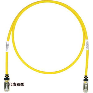 PANDUIT CAT6A/CAT6 �V�[���h�p�b�`�R�[�h 30m �� STP6X30MYL [STP6X30MYL] �̔��P�ʁF1 ��������