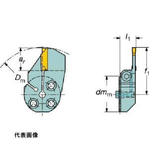 �H��^�[�j���O�z���_�[ SANDVIK �R���^�[��SL �R���J�b�g1�E2�p�[�ʍa����u���[�h(420) [570-32R123F12B040B] �̔��P�ʁF1 ��������