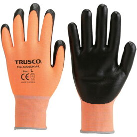 TRUSCO トラスコ中山 耐切創手袋 レベル2 蛍光オレンジ L [TGL-5995DK-A-L] TGL5995DKAL 販売単位：1