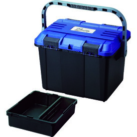 樹脂製工具箱 リングスター ドカットD-4700ブルー/ブラック [D-4700-B/BK] D4700BBK 販売単位：1