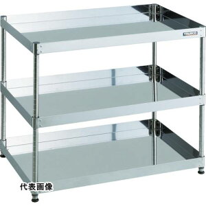 XeXS {gX^Cv TRUSCO gXRR XeXS N[tFjbNXS SUS430 bN^ W600×D400×H772 3i [CPE4-R963] ̔PʁF1 