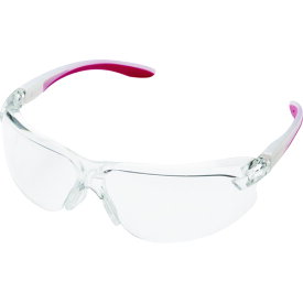 保護メガネ 女性 曇らない 二眼型 フィットタイプ ミドリ安全 二眼型 保護メガネ MP-822 レッド 保護めがね 保護眼鏡 [MP-822-RD] MP822RD 販売単位：1