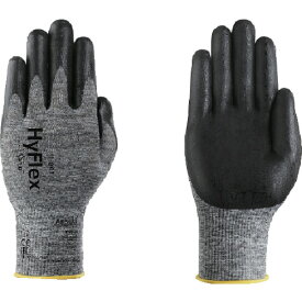 アンセル 軽作業用手袋 ハイフレックス 11-801 LLサイズ ニトリルゴム背抜き手袋 [11-801-10] 販売単位：1