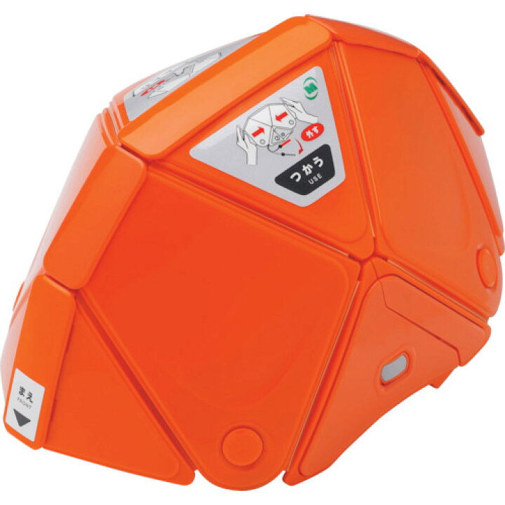楽天市場】ミドリ安全 防災用折りたたみヘルメット フラットメット2 