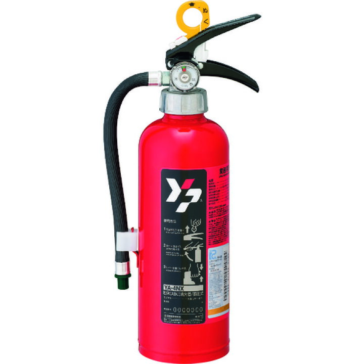 楽天市場】YAMATO ABC粉末消火器 4型 1.2kg 蓄圧式 [YA-4NX] YA4NX 