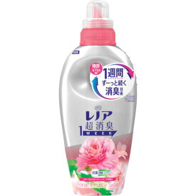 P&G レノア 超消臭1WEEK 柔軟剤 フローラルフルーティーソープの香り 本体 530ml [927963] 927963 販売単位：1