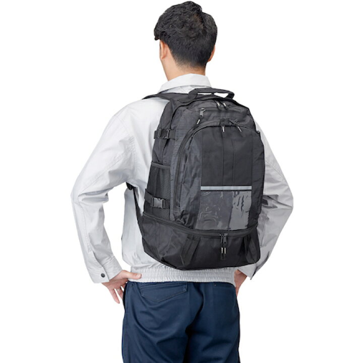 楽天市場】緑十字 ゲンバッグ スタンダードタイプ GNB-1 黒 520×350 