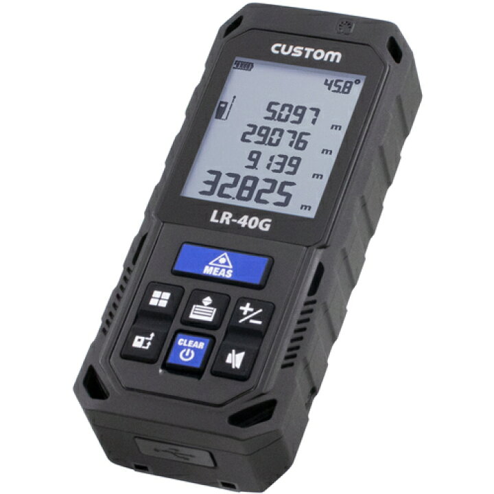 楽天市場】CUSTOM グリーンレーザー距離計 [LR-40G] LR40G 販売単位：1 
