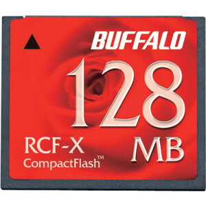 BUFFALO �R���p�N�g�t���b�V�� �n�C�R�X�g�p�t�H�[�}���X���f�� 128MB [RCF-X128MY] RCFX128MY �̔��P�ʁF1 ��������