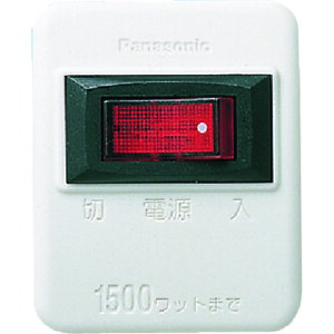 Panasonic �X�C�b�`�t�^�b�v �z���C�g [WHS2001WP] �̔��P�ʁF1